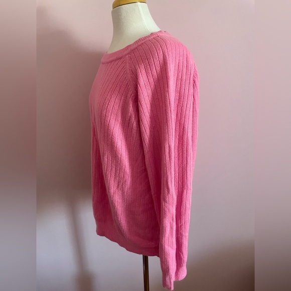 Pink Cable Knit Sweater - Picture 2 of 5